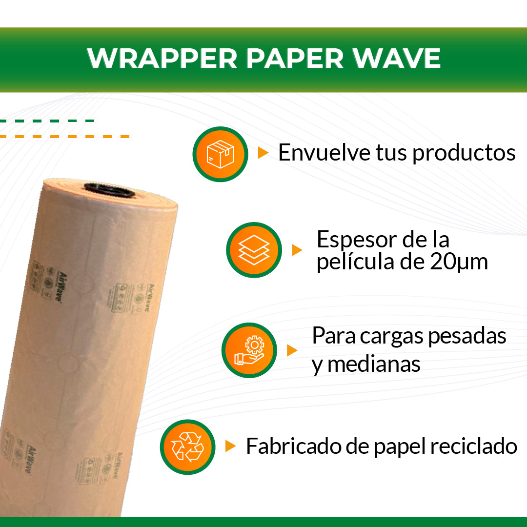 Wrapper Paper Wave