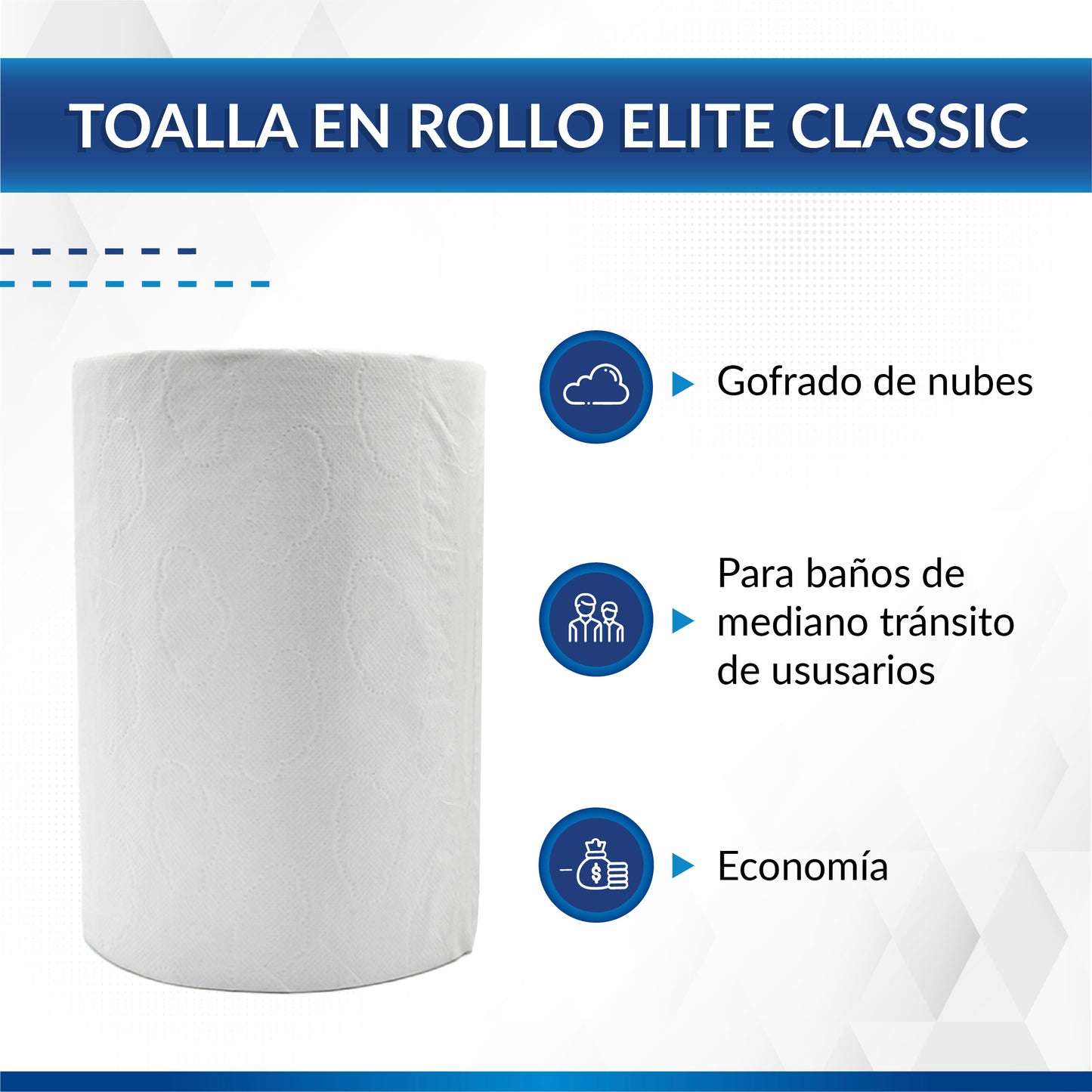 Toalla en Rollo Elite® Classic 6/160 m