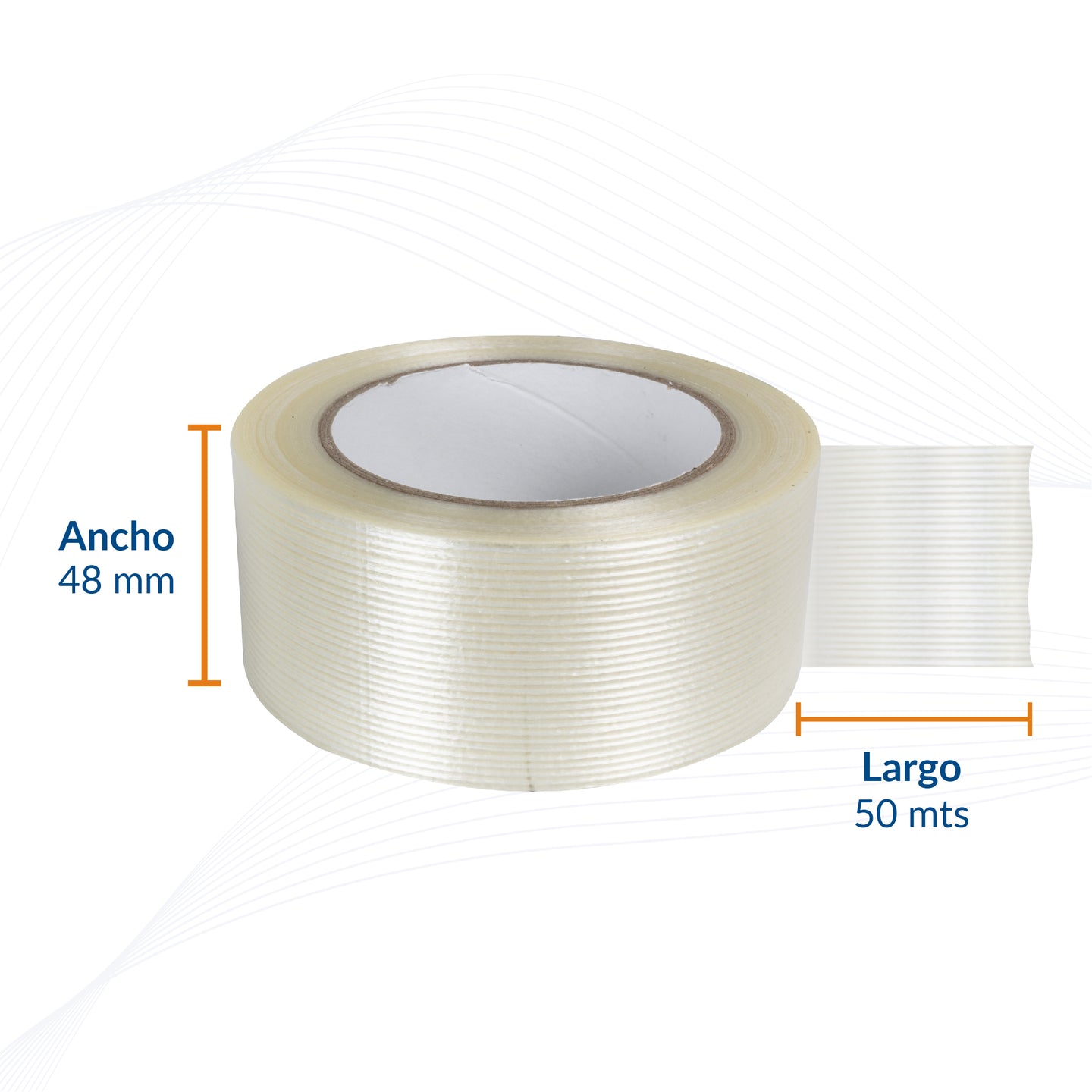 RUBAN ADHÉSIF TRANSPARENT - (48 MM X 100 M