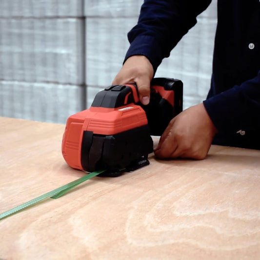 Flejadora de batería